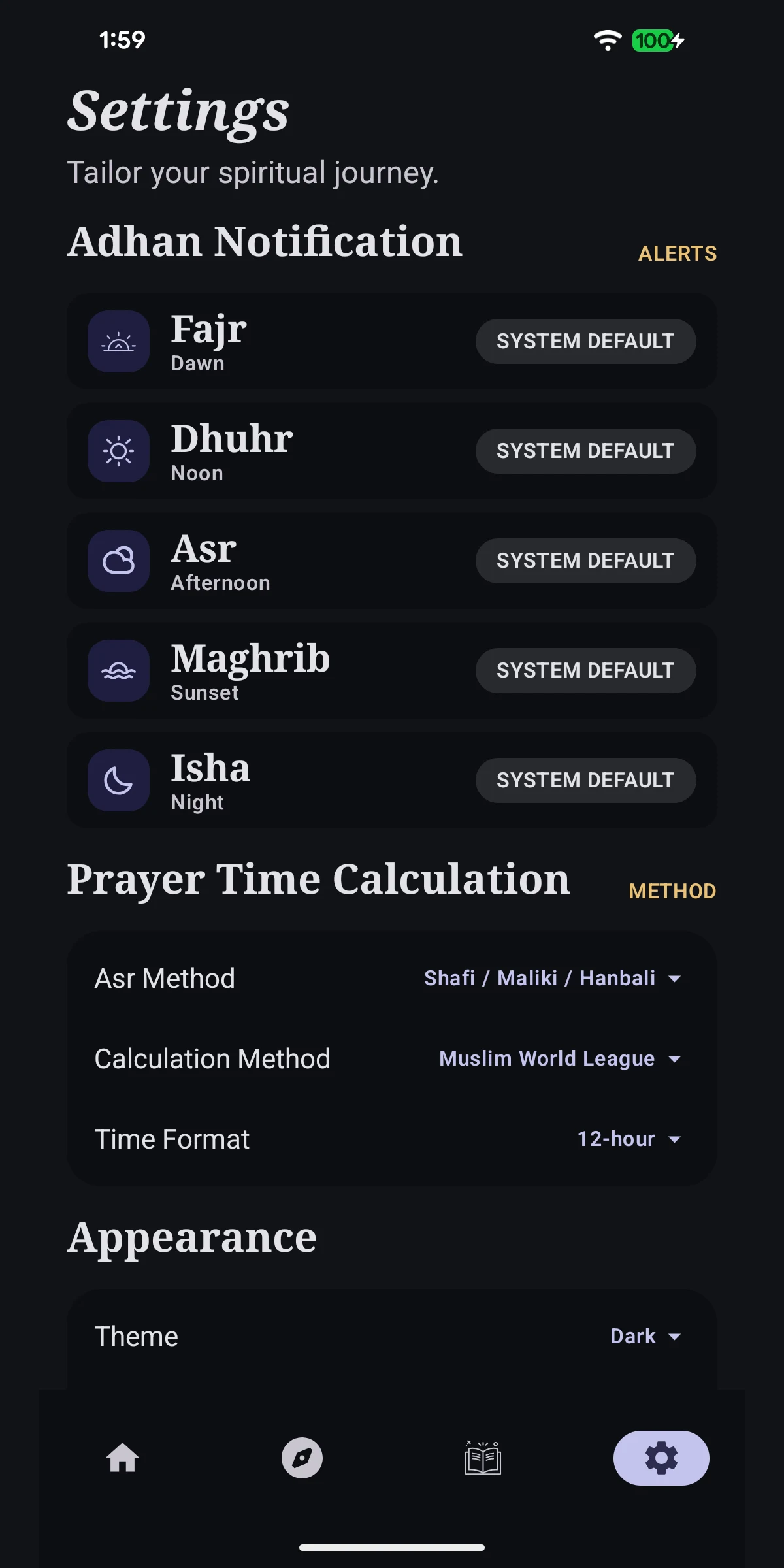 Salat - Prayer Times & Quran screenshot